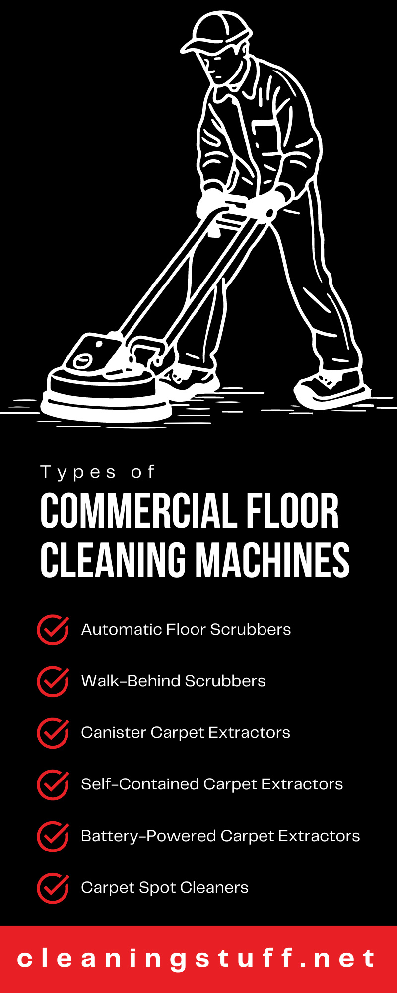 Types of Commercial Floor Cleaning Machines